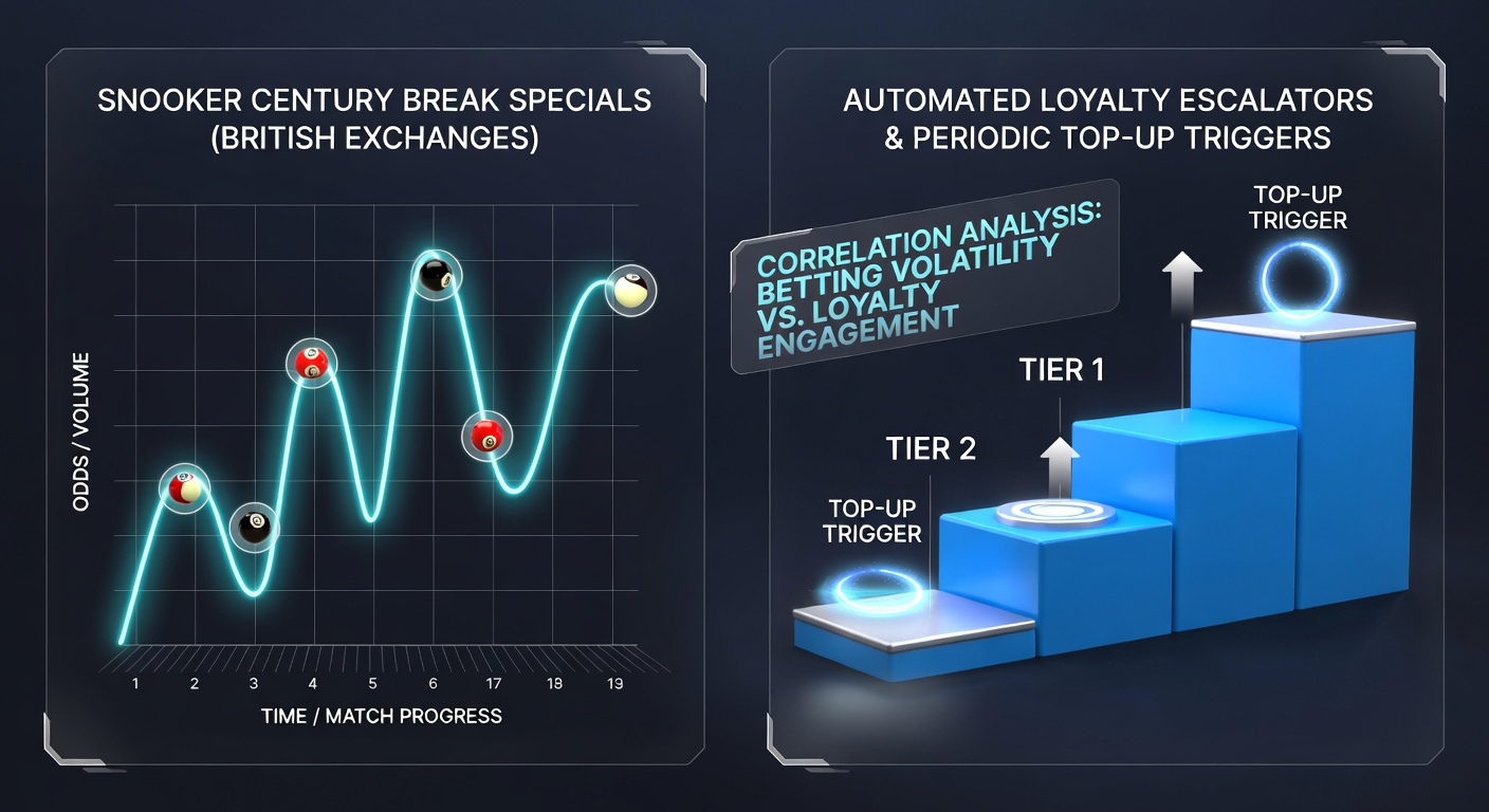 Detailed chart comparing snooker century break specials across British betting exchanges and loyalty systems