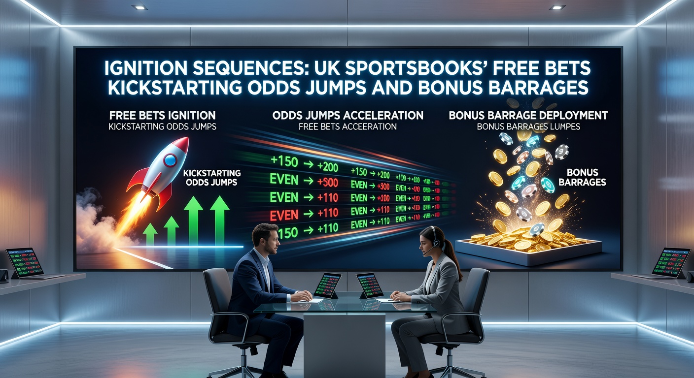 Visual breakdown of odds jumps and bonus barrages triggered by UK sportsbook free bets