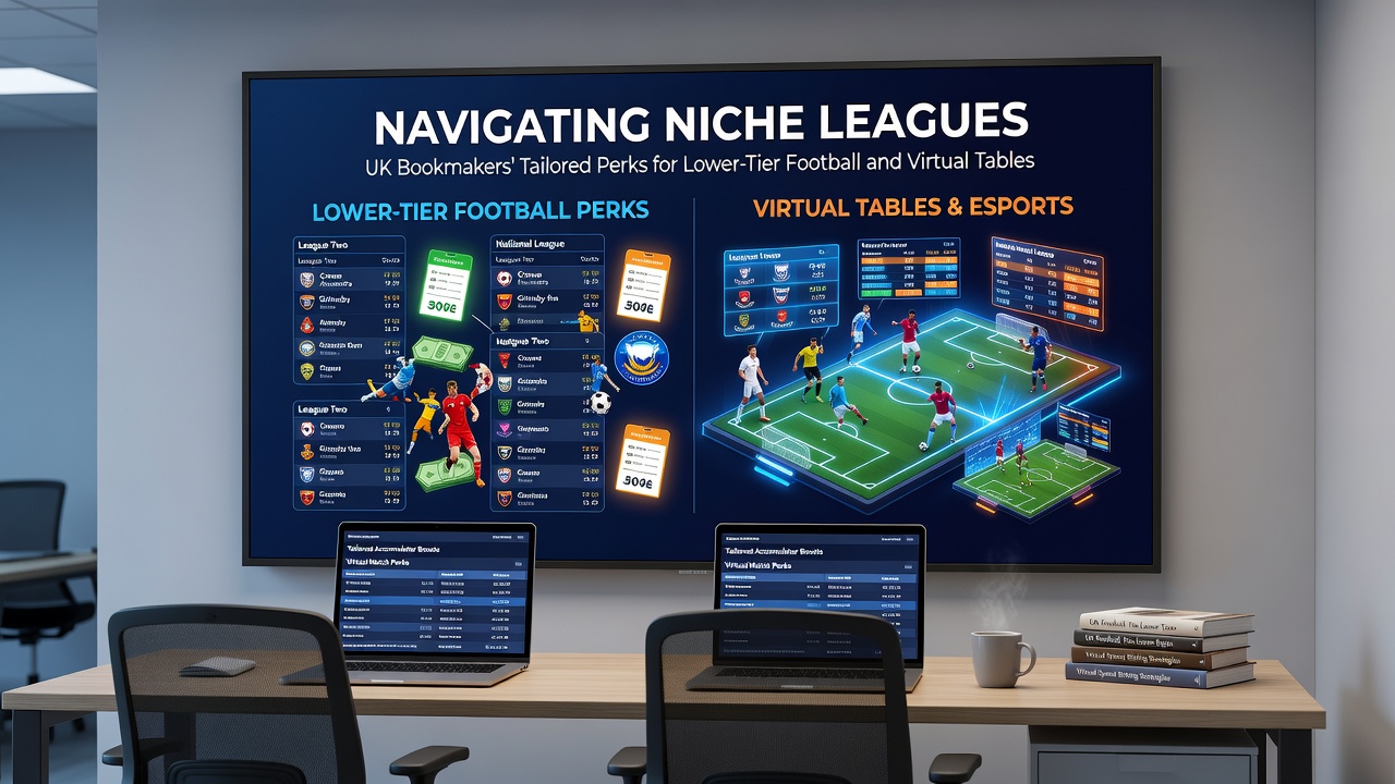 Virtual betting tables and lower league football promotions on UK betting platforms