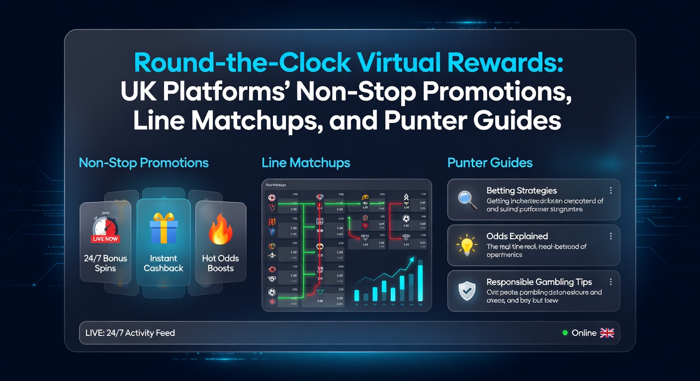 Comparison chart of virtual sports odds from multiple UK betting platforms, highlighting best lines and promotions