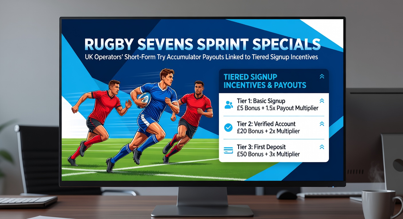 Dynamic action shot of Rugby Sevens players sprinting towards the try line during a high-speed match, highlighting the fast-paced nature of the sport