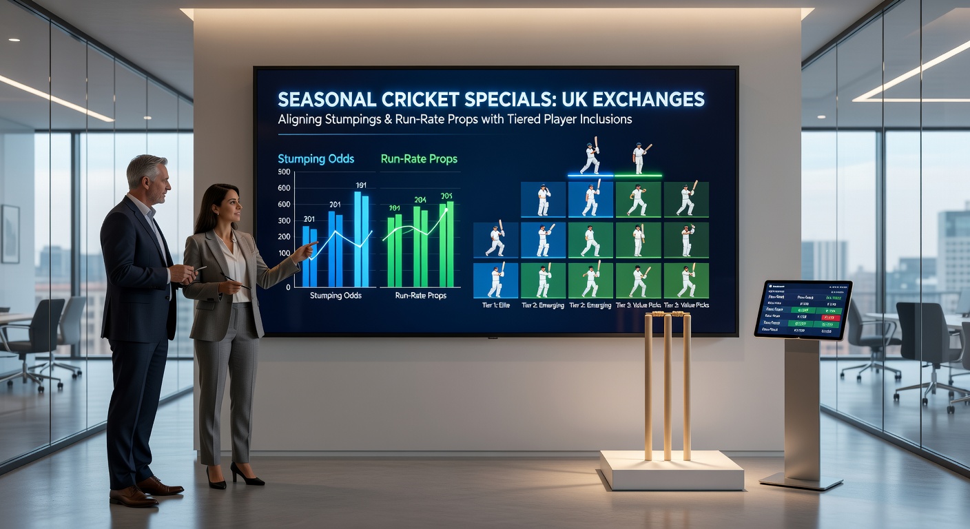 Detailed view of tiered incentive structure on a cricket betting exchange showing prop market alignments