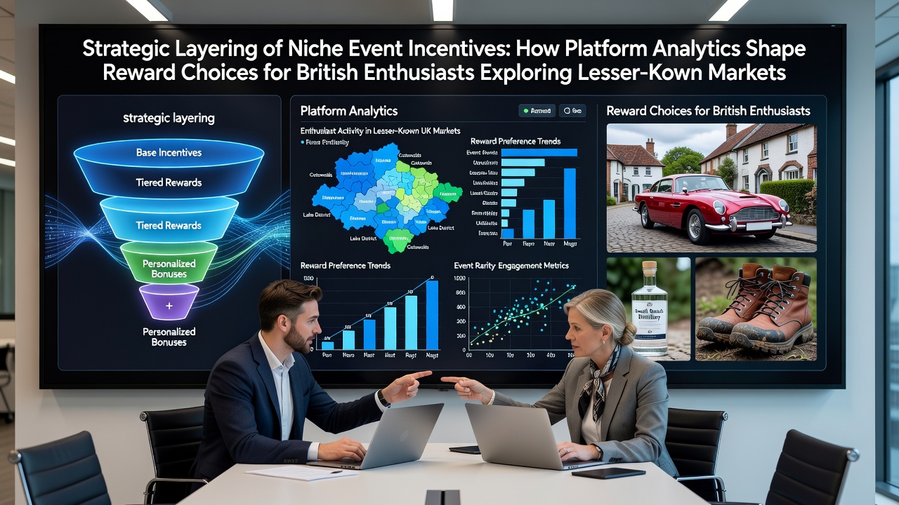 Platform analytics dashboard displaying layered incentives for niche sports markets