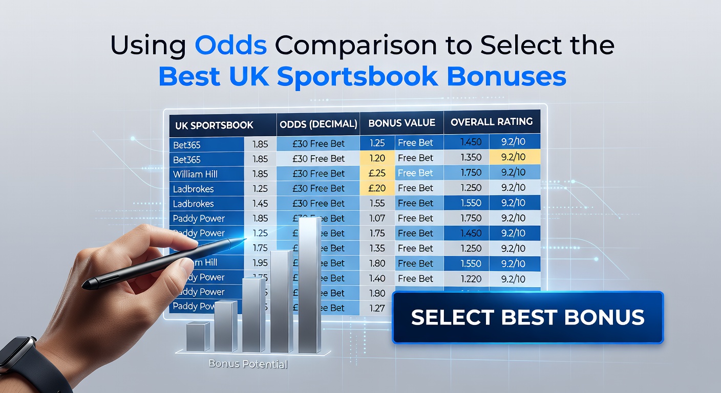 Screenshot of an odds comparison tool displaying live UK sportsbook odds for a Premier League match, highlighting differences in bonus-eligible lines